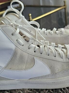 Nike Blazer Suede & Leather High-Top Sneakers Sz 6.5y Or 8 Womans